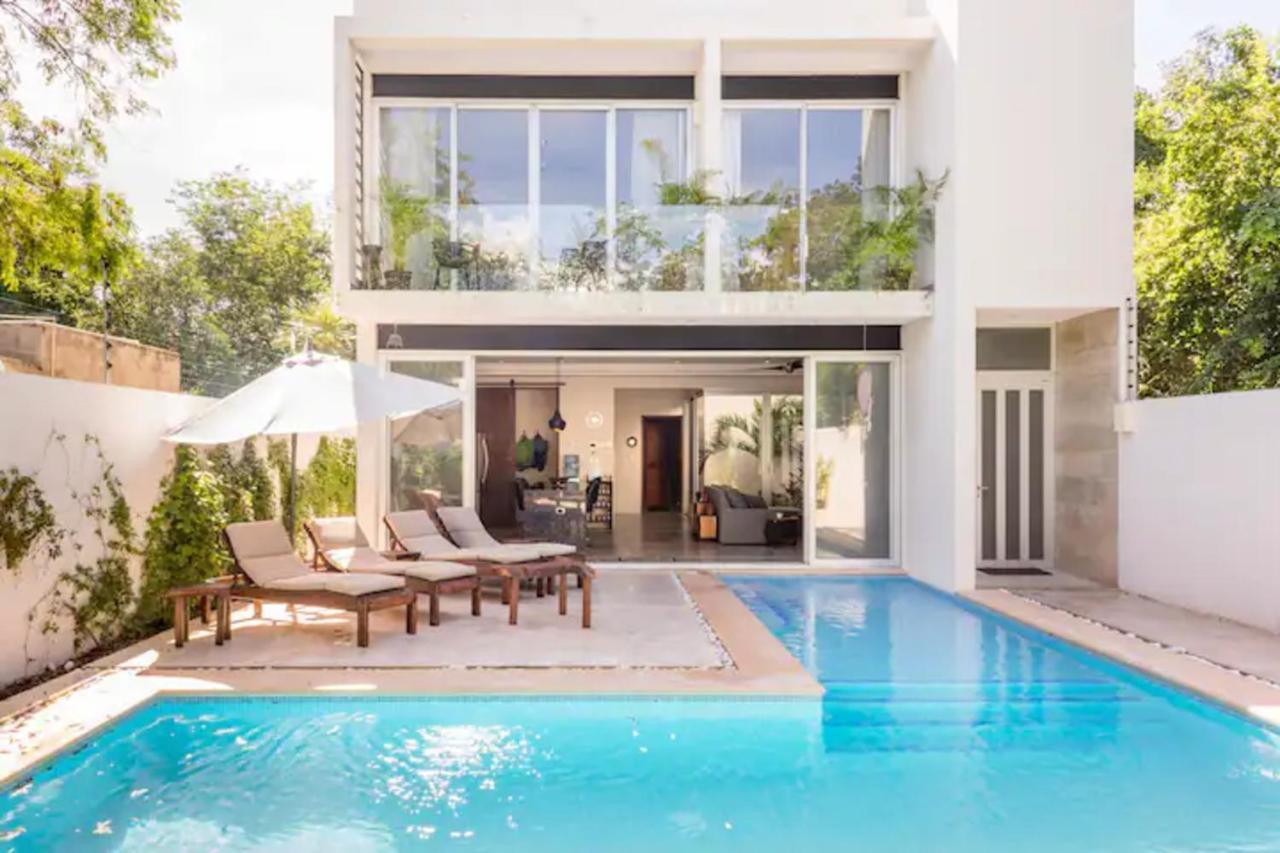 Casa Cuatro Vientos Villa Tulum Esterno foto